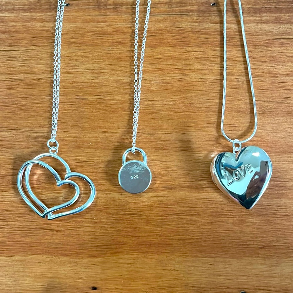 Necklaces 925 silver plated (3)